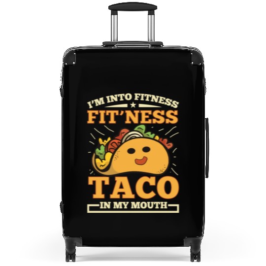 Fitness, Taco, Funny, Gym, Suitcases