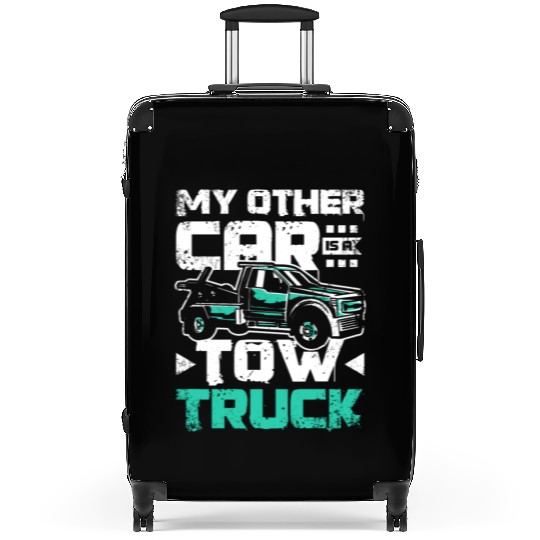 My other car is a tow truck Suitcases