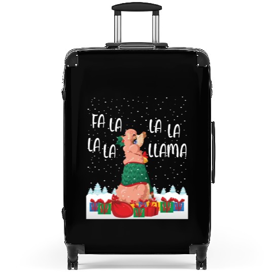 Fa La La La La La Llama Funny Gift Suitcases