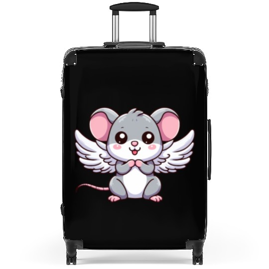 Mouse Angel Wings Suitcases