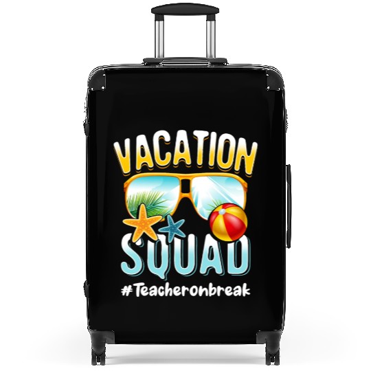 Teacher Vacation Squad #Teacheronbreak Suitcases