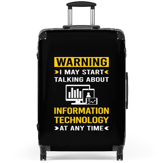 Warning Information Technology Suitcases