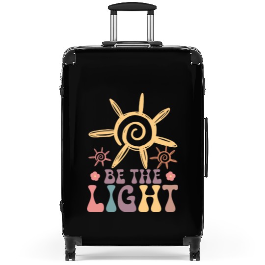 BE THE LIGHT Suitcases