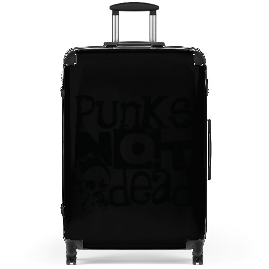 Punks Not Dead - Punk Suitcases