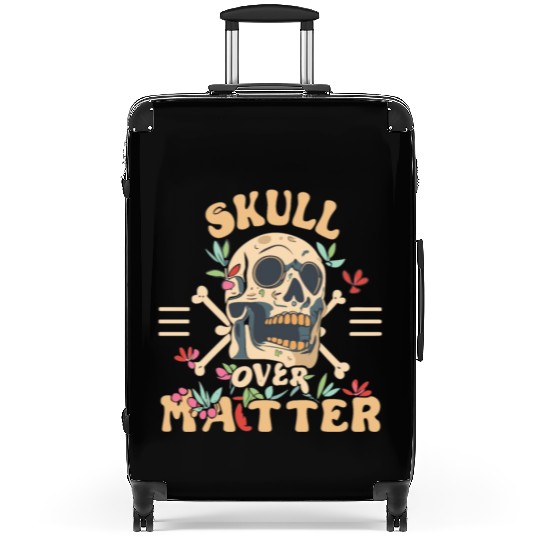 Totenkopf Skull Skulls Totenschädel Spruch Suitcases