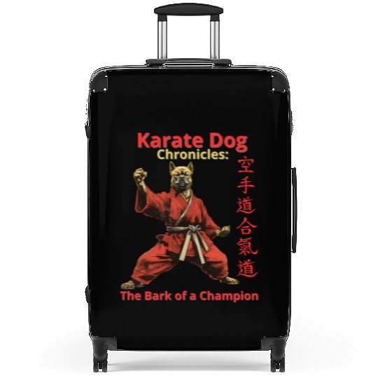 Karate Dog Chronicles: The Bark of a Champion Suitcases