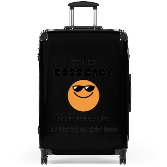 I'm The Boss Baby! (Baby Clothing) Suitcases