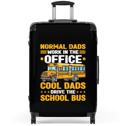 Bus Driver Dad School Bus Suitcases