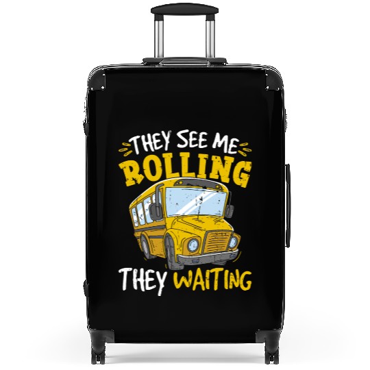 Bus Monitor Aide School Bus Driver Suitcases