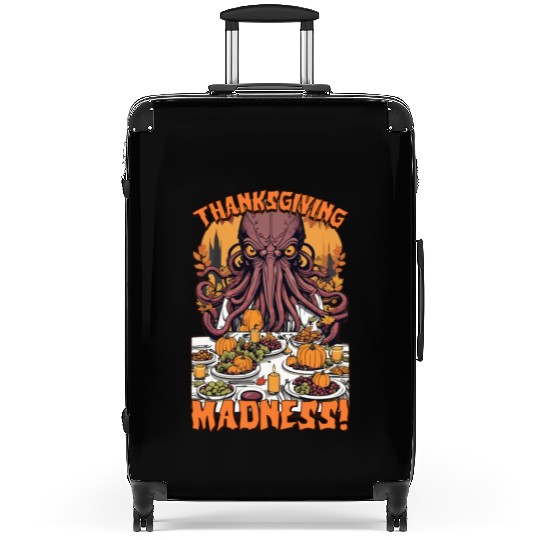 Autumn Feast with Cthulhu - Thanksgiving Madness Suitcases