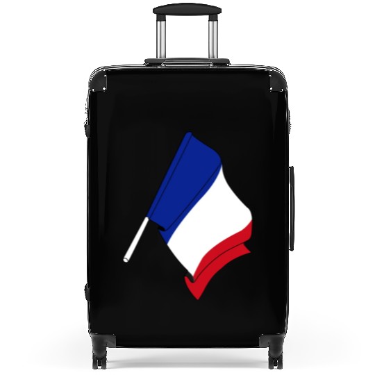 France flag Suitcases
