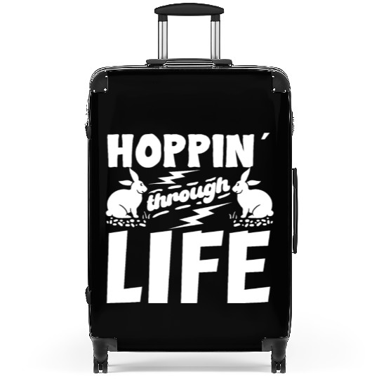 Bunny Owners Rabbit Lover Bunny Mom Bunny Dad Hopp Suitcases