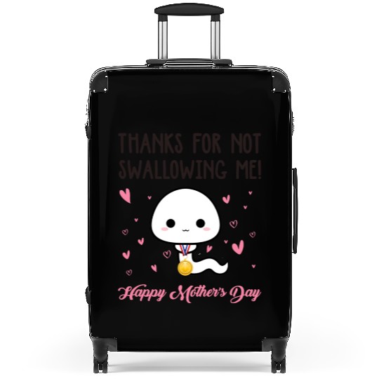 Funny Mother's Day Stickers Suitcases