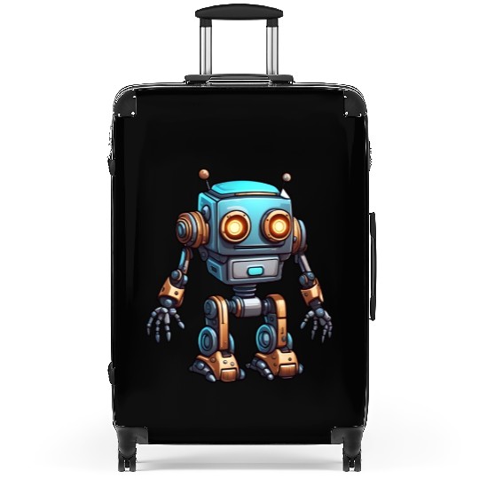 Robot / Machine / AI / Innovation / Computer Suitcases