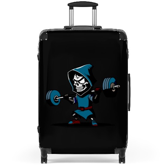 Gym Reaper, Grim Reaper Suitcases halloween fitness