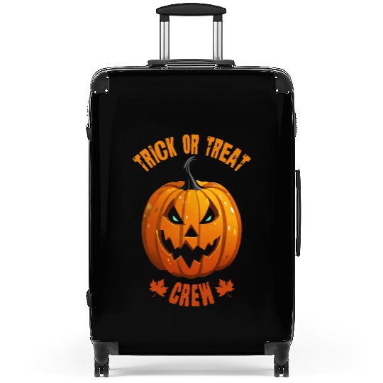 trick or treat crew PUMPKIN Suitcases