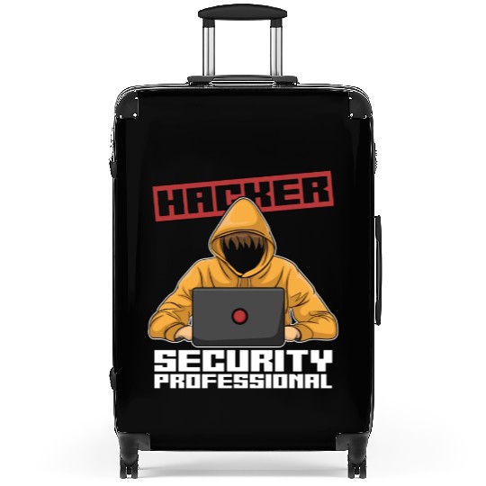 Cybersecurity Hacker Security Professional Analyst Suitcases