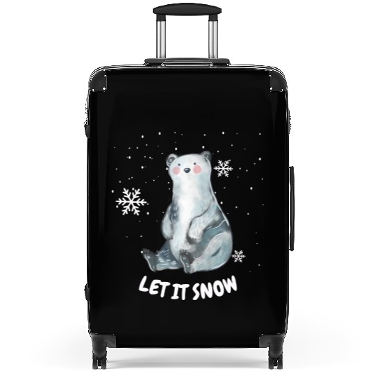 "Winter Collection: Let It Snow with Style" Suitcases