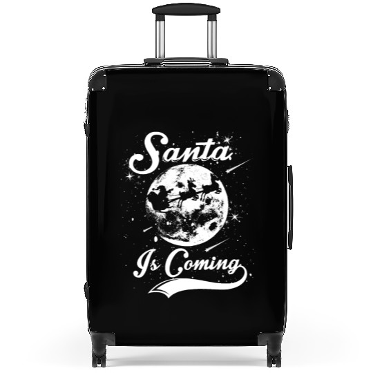 Santa is Coming Suitcases