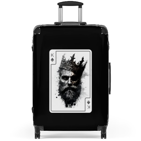 King Gothic Poker Card Game Horror Creepy Suitcases
