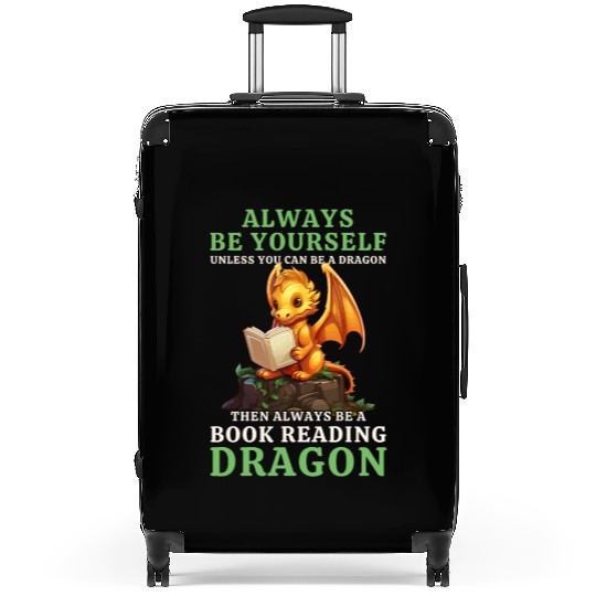 "Always Be Yourself" - Book Reading Yellow Dragon Suitcases