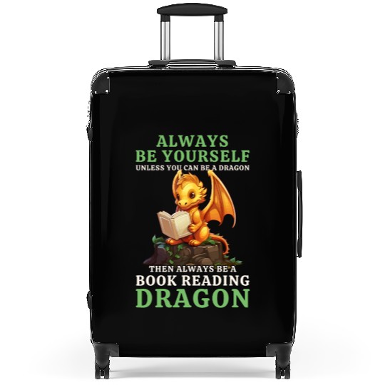 "Always Be Yourself" - Book Reading Yellow Dragon Suitcases