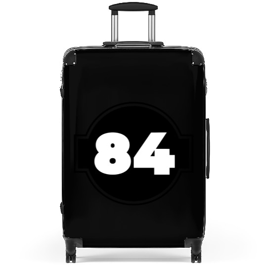 Congratulations 84 Years Old - Number Eighty-Four Suitcases