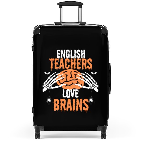 Halloween English Teacher Suitcases