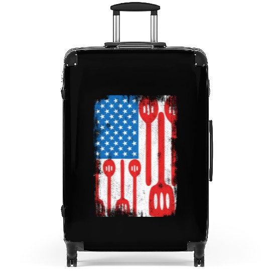 US Patriotic Cook Suitcases