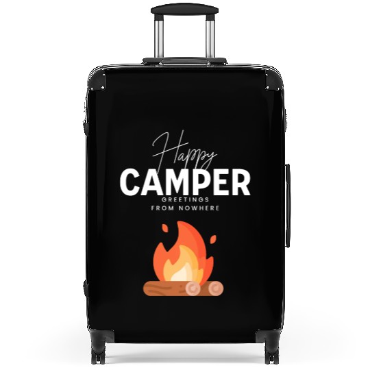 Happy Camper Suitcases
