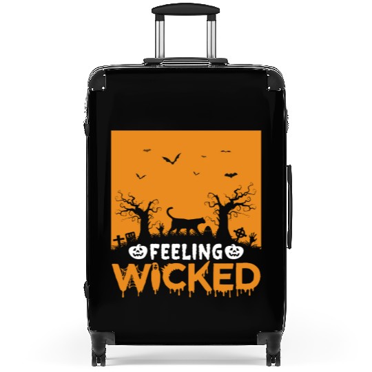 Halloween Feeling wicked Suitcases