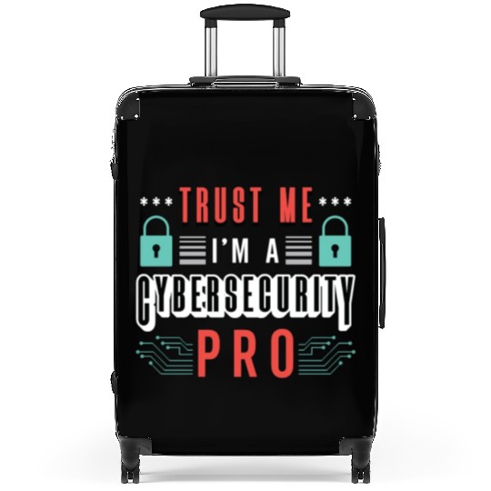 Cybersecurity Trust Me I'm A Network Engineer Suitcases