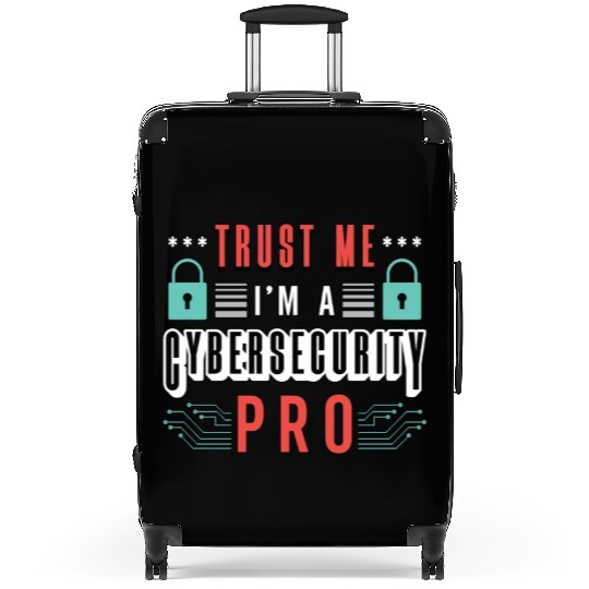 Cybersecurity Trust Me I'm A Network Engineer Suitcases