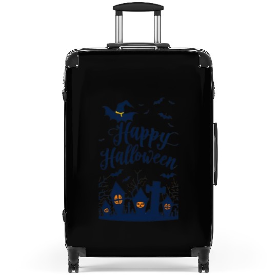 Happy Halloween brings joy and spookiness Suitcases