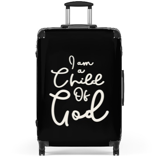 Child Of God - Embrace Your Divine Identity Suitcases