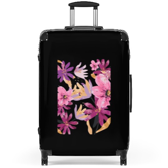 Wildflowers Floral Nature Flower Suitcases