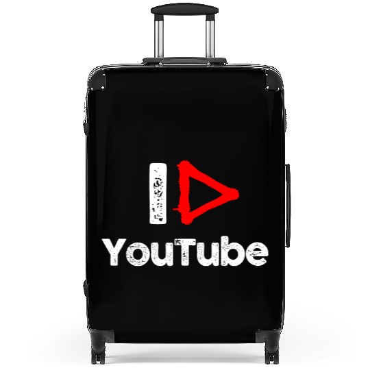 I love YouTube Suitcases