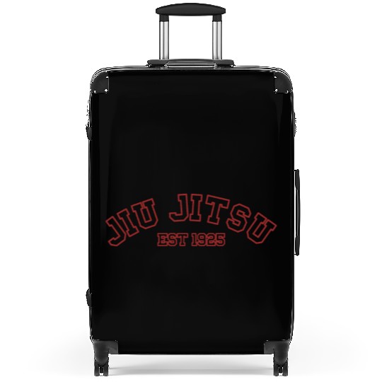 Vintage Brazilian Jiu Jitsu Workout Sport Design Suitcases