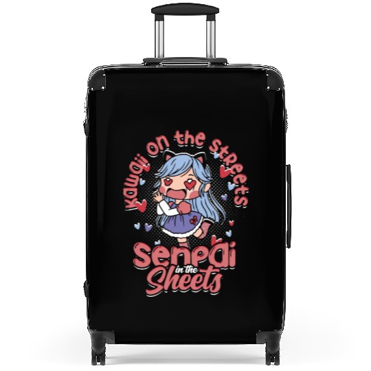 Kawaii on the streets, senpai in the sheets - Suitcases