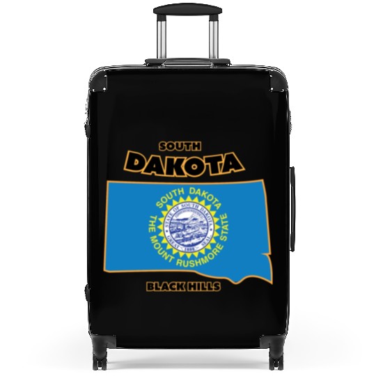 South Dakota - Flag Suitcases