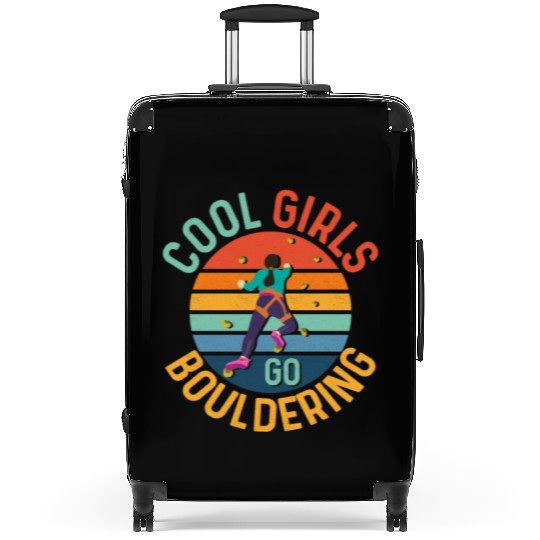Cool Girls Go Bouldering Boulder Climbing Suitcases