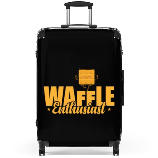 Waffle Enthusiast Snack Pastry Baker Suitcases