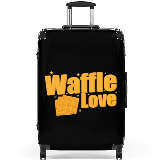 Waffle Love Snack Pastry Baker Suitcases