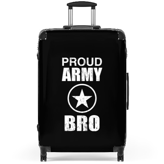 PROUD Brother ARMY Suitcases