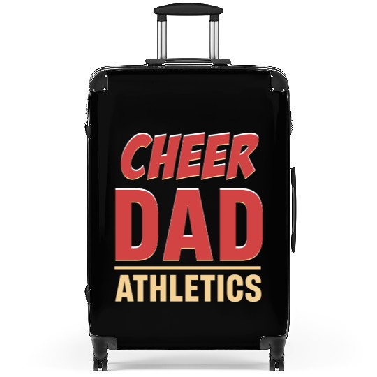Cheer Dad Athletics Sports Football Gymnastics Suitcases