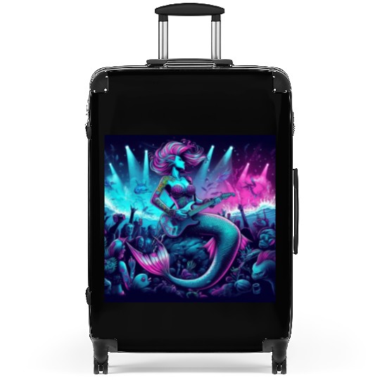 rock and roll under the sea Suitcases