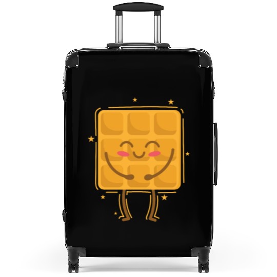 Waffle happy Pastry Baker Suitcases