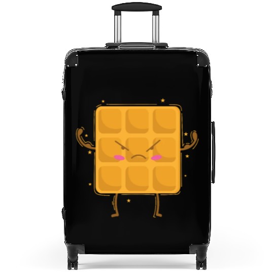 strong Waffle Baker Pastry Dough Suitcases