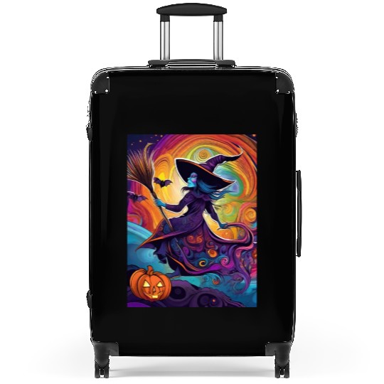 Halloween Witch Suitcases