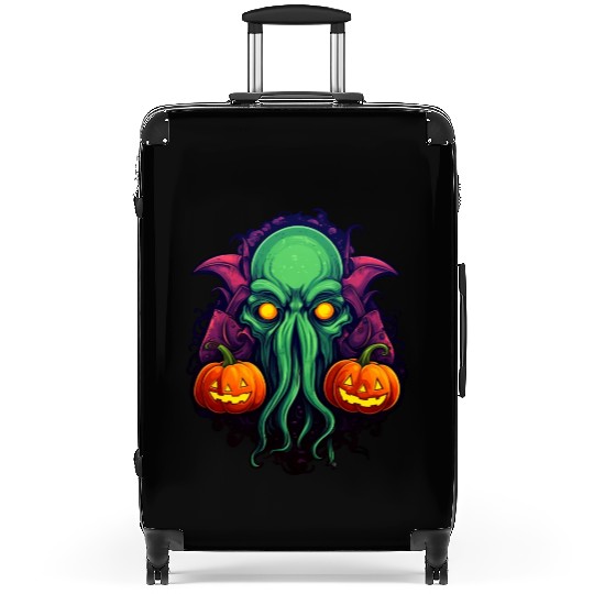 Halloween with Cthulhu Suitcases